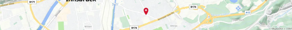 Kartendarstellung des Standorts für Linden-Apotheke in 6020 Innsbruck